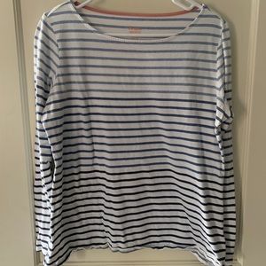 Boden Boatneck Breton Colorblock LS shirt